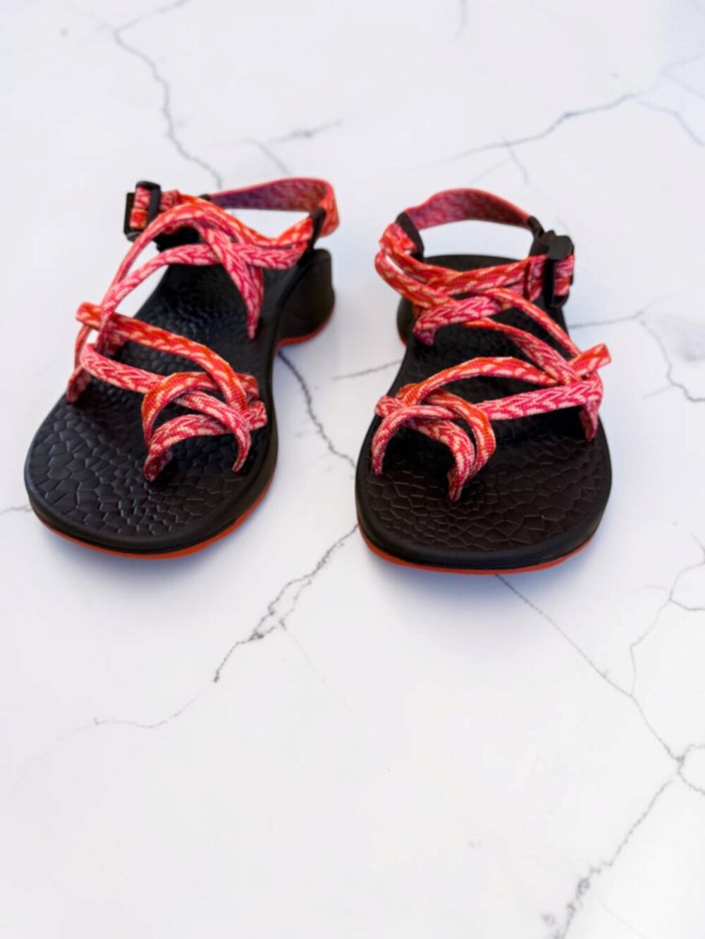 Chaco ZX/2 Classic Double Strap Sandals Women's Size 8 Coral - Picture 3 of 11